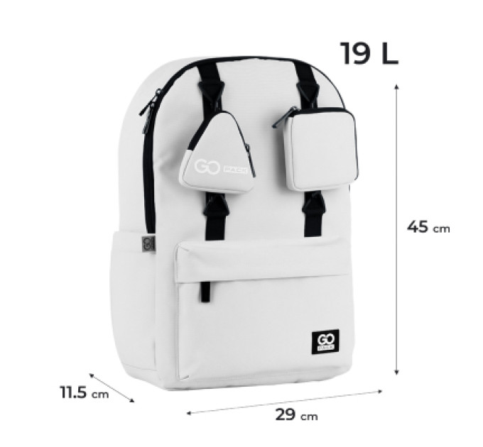 GoPack Рюкзак шкільний GoPack Education Teens 178 сірий (GO25-178L-2)