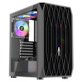 1stPlayer Корпус 1stPlayer AY7-BK-4F1 Black без БЖ