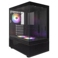 1stPlayer Корпус 1stPlayer Mi7-A-BK-2F7R-1F7 Black без БЖ