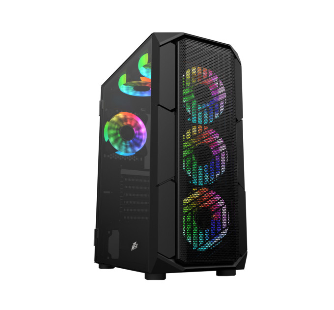1stPlayer Корпус 1stPlayer XF-BK-4F7 Black без БЖ