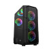 1stPlayer Корпус 1stPlayer XF-BK-4F7 Black без БЖ