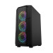 1stPlayer Корпус 1stPlayer XF-BK-4F7 Black без БЖ