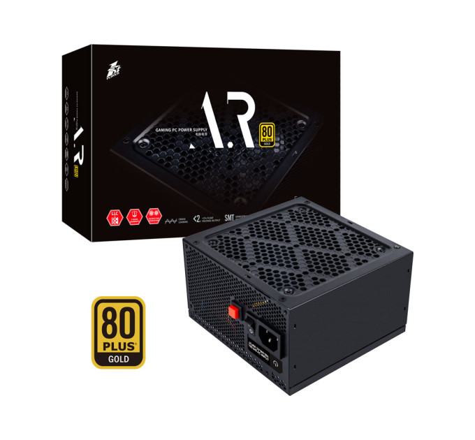 1stPlayer Блок живлення 1stPlayer PS-750AR (AR-GLD-750-BK-EU) 750W