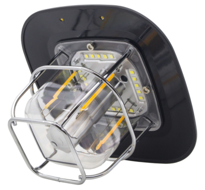Westinghouse Ліхтар Westinghouse RETRO 4W LED Filament WF242 Type-C з функцією Power Bank Чорний (WF242-CB(Black))