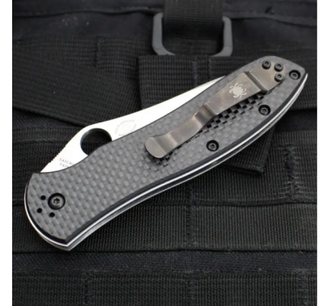 Spyderco Ніж Spyderco Bradley Folder 2 CPM M4 Carbon Fiber Black (C134CFP2)