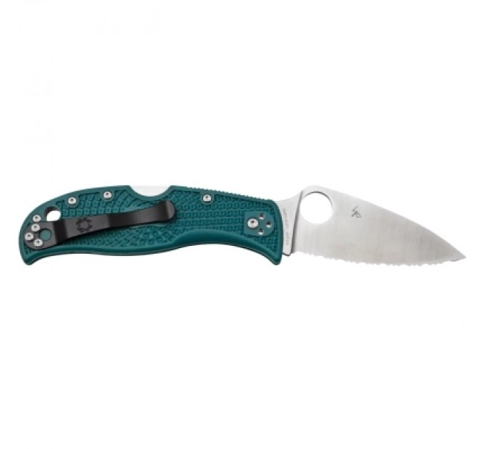 Spyderco Ніж Spyderco Leafjumper Serrated Blue (C262SBLK390)