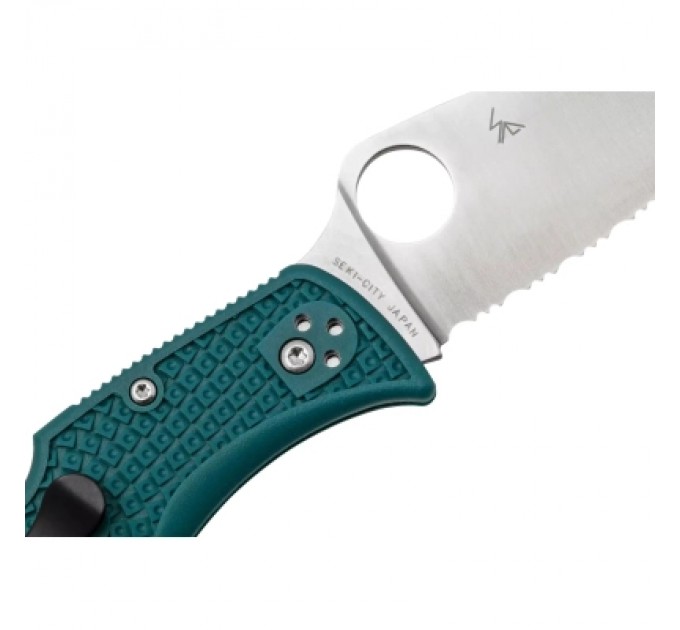 Spyderco Ніж Spyderco Leafjumper Serrated Blue (C262SBLK390)