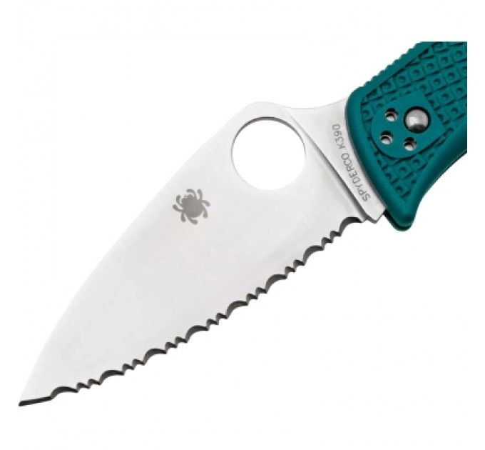 Spyderco Ніж Spyderco Leafjumper Serrated Blue (C262SBLK390)