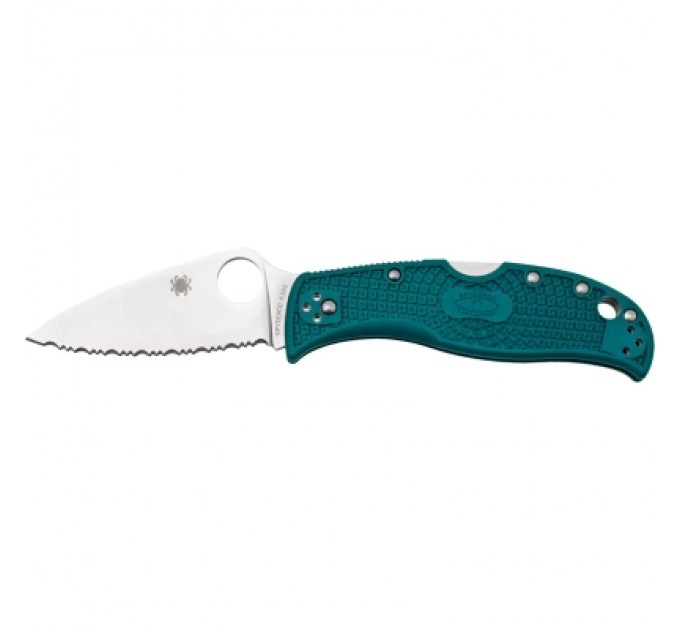 Spyderco Ніж Spyderco Leafjumper Serrated Blue (C262SBLK390)