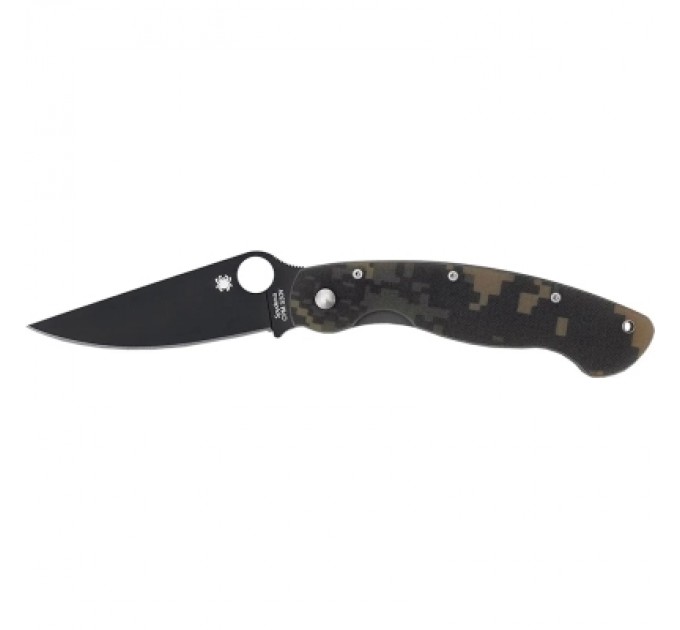 Spyderco Ніж Spyderco Military Black Blade camo (C36GPCMOBK)