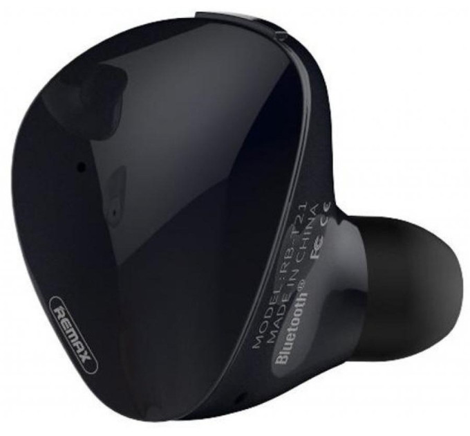 Remax Bluetooth-гарнітура Remax RB-T21 Black (6954851287919)