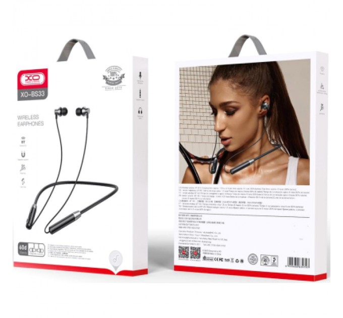 XO Навушники XO BS33 Black (BS33.black)