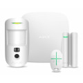 Ajax Комплект охоронної сигналізації Ajax StarterKit Cam Plus HDR white
