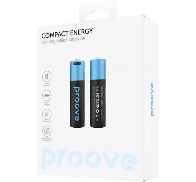 Proove Акумулятори Proove Compact Energy AA/HR06 NI-MH 2400 mAh BL 2 шт