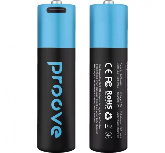Proove Акумулятори Proove Compact Energy AA/HR06 NI-MH 2400 mAh BL 2 шт