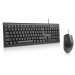 REAL-EL Комплект (клавіатура, мишка) REAL-EL Kit 511 Black