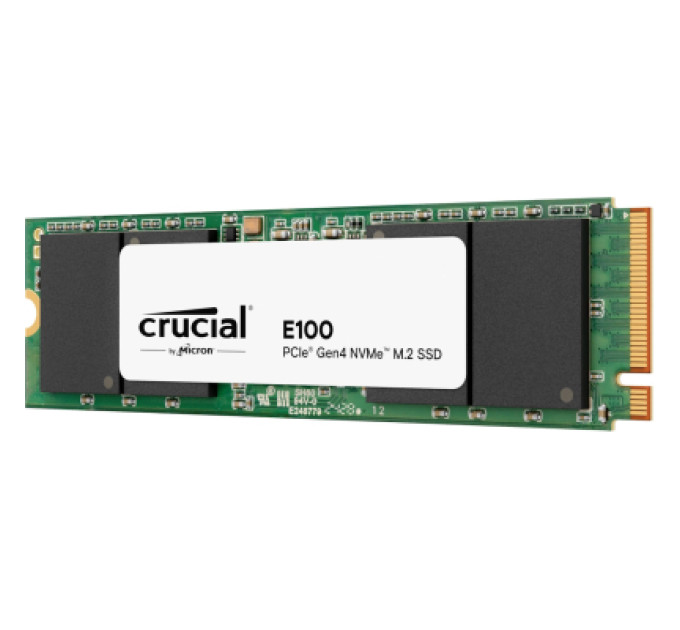 Crucial Накопичувач SSD M.2 2280 1TB E100 Micron (CT1000E100SSD8)