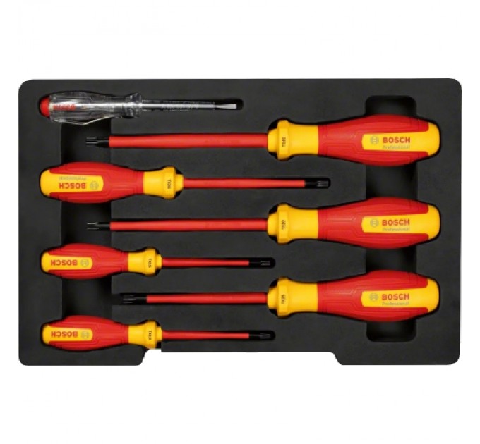 Bosch Набір викруток Bosch Professional, 7 шт, (TX), VDE (1.600.A02.NF8)