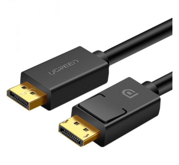 Ugreen Кабель мультимедійний DisplayPort M to DisplayPort M 1.5m DP102 black Ugreen (10245)