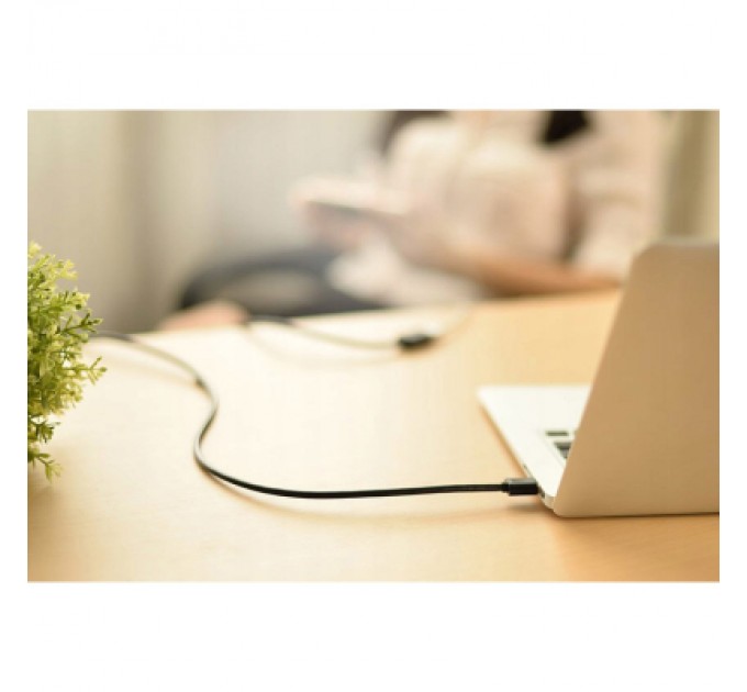 Ugreen Дата кабель USB 2.0 AM/AF 0.5m US103 black Ugreen (10313)