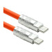 PowerPlant Кабель PowerPlant USB Type-C - USB Type-C (M/M) PD 120W, 3м, Orange (CA913923)