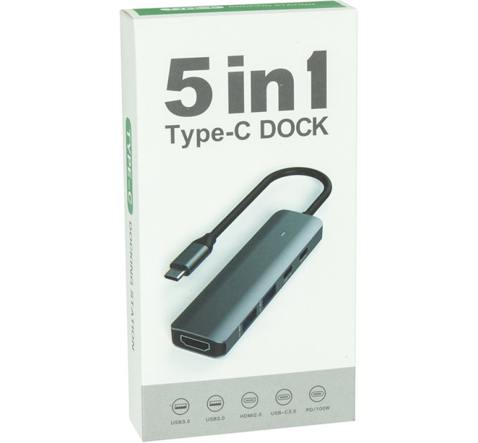 Blueendless Концентратор USB Type-C Blueendless Grey (CA913435)