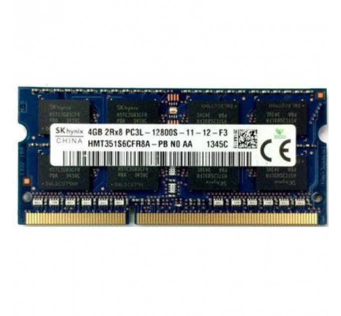 Модуль пам'яті для ноутбука SoDIMM DDR3L 4GB 1600 MHz OEM Hynix (HMT351S6CFR8A-PB)