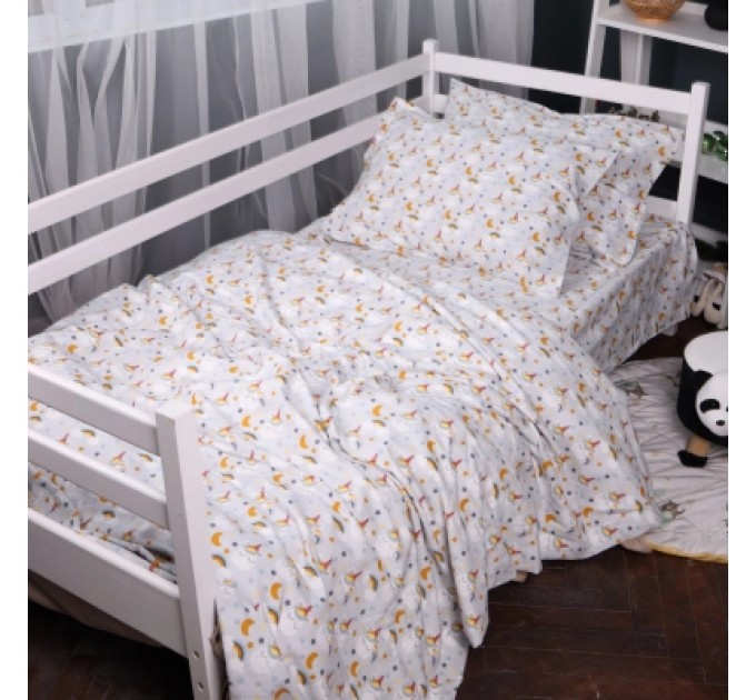 MirSon Постільна білизна MirSon 018 Unicorn Фланель 200x220 Євро (2200009656064)