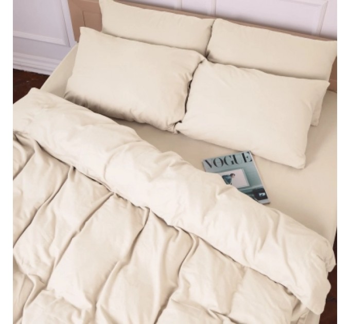 MirSon Постільна білизна MirSon 007 Milk Фланель 220х240 King Size (2200009650666)