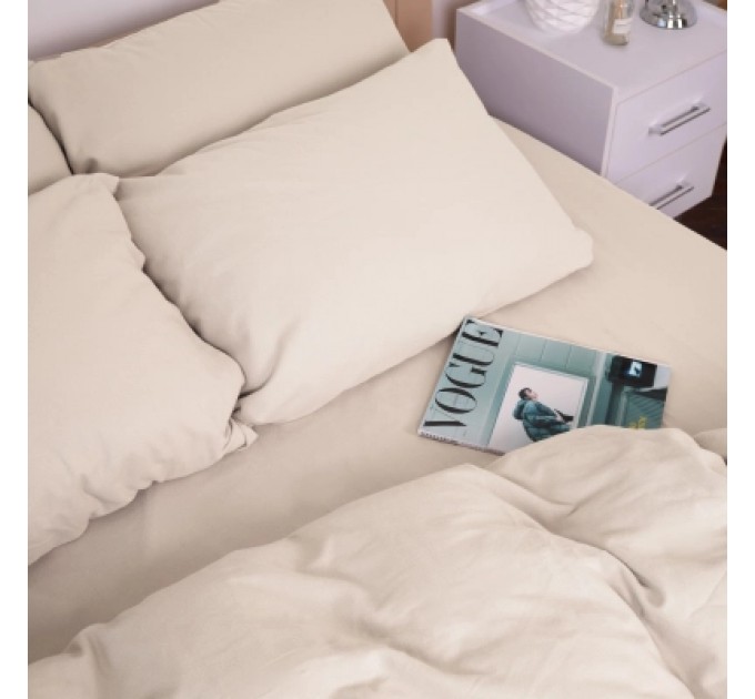 MirSon Постільна білизна MirSon 007 Milk Фланель 220х240 King Size (2200009650666)