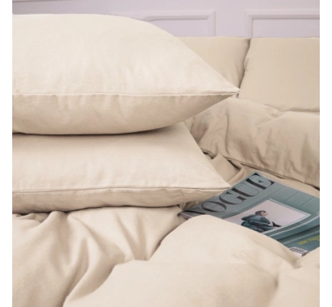 MirSon Постільна білизна MirSon 007 Milk Фланель 220х240 King Size (2200009650666)