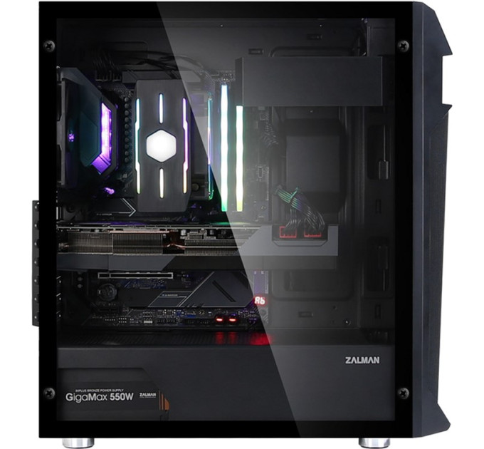 Zalman Корпус Zalman Z1 Plus Black (Z1PLUS) без БЖ