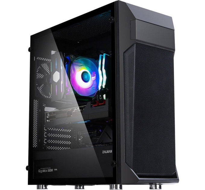 Zalman Корпус Zalman Z1 Plus Black (Z1PLUS) без БЖ