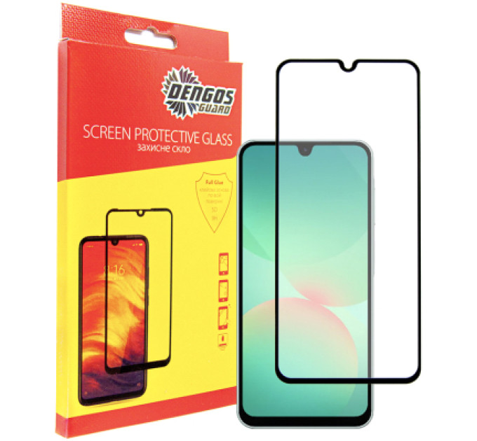 Dengos Скло захисне Dengos Full Glue Samsung Galaxy A26 5G (black) (TGFG-386)