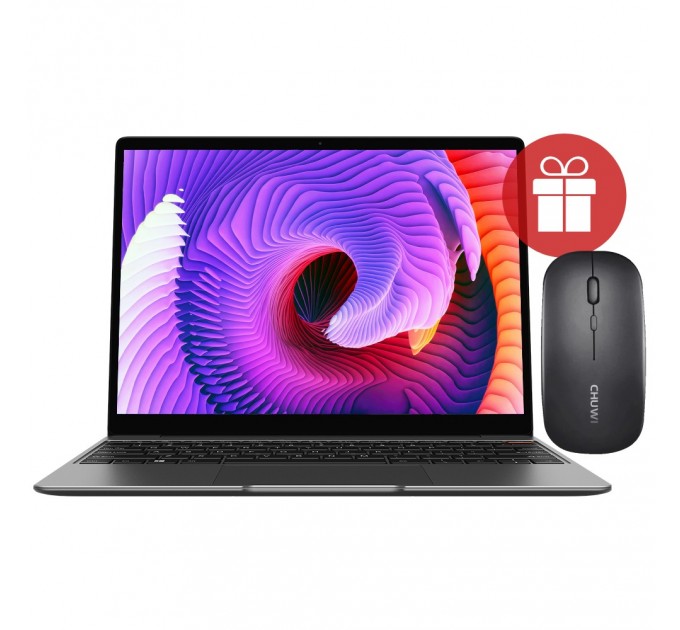 Chuwi Ноутбук Chuwi HeroBook Pro (Win11) (8/256) + Миша Chuwi Wireless (CWI515-M/CW-112551) Gray