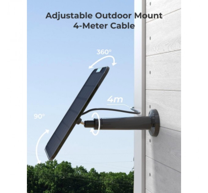 Reolink Сонячна панель Reolink Solar Panel 2 Black