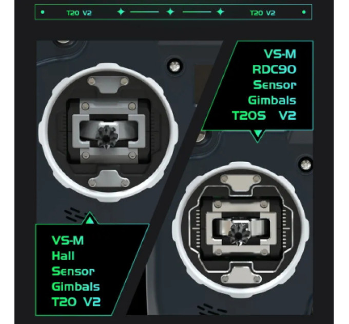 Jumper Пульт управління для дрона Jumper T20 V2 ELRS 915 Hall (C10113)