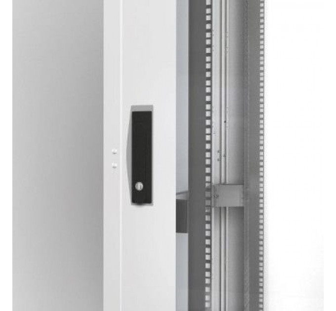 Шафа напольна Conteg 27U iSEVEN 19" 600x600 RAL7035 (RI7-27-60/60)