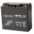 Matrix Батарея до ДБЖ Matrix 12V 18AH (NP18-12)