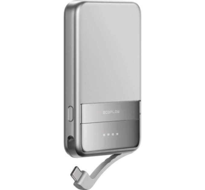EcoFlow Батарея універсальна EcoFlow RAPID Magnetic Power Bank 5000 Light Blue (EF-RAPID5000-L-EU)