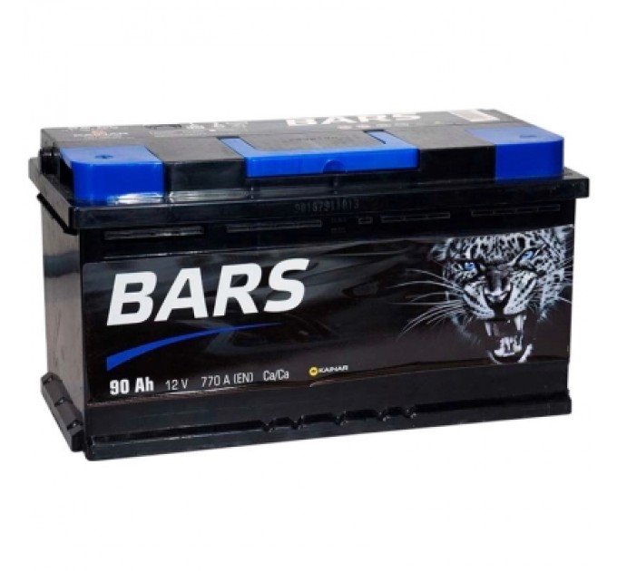 Bars Акумулятор автомобільний Bars 90Ah Ев (-/+) (770EN)