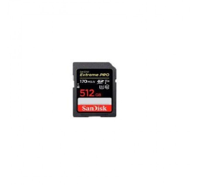 SanDisk Карта пам'яті SanDisk 512GB SD class 10 UHS-I U3 V30 Extreme (SDSDXVV-512G-GNCIN)