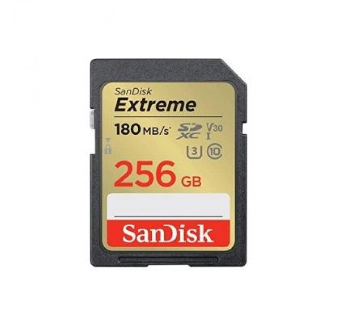 SanDisk Карта пам'яті SanDisk 256GB SD class 10 UHS-I Extreme (SDSDXVV-256G-GNCIN)