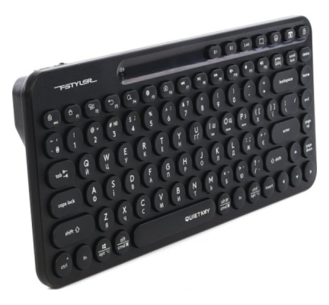 A4Tech Клавіатура A4Tech FBK36C Wireless/Bluetooth Black (4711421000222)