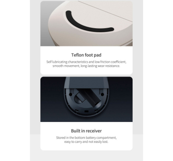 Xiaomi Мишка Xiaomi Dual-mode Wireless Mouse 2 White (BHR8849GL) (1122317)