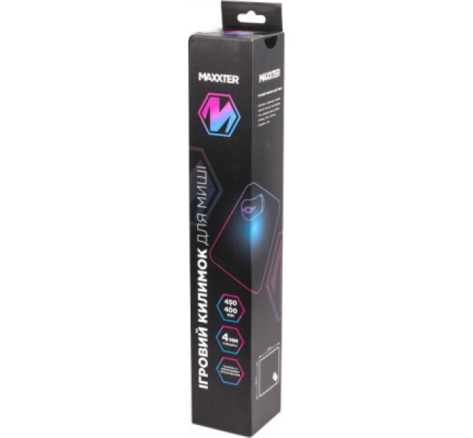 Maxxter Килимок для мишки Maxxter MMP-PROT-L Black (MMP-PROT-L)