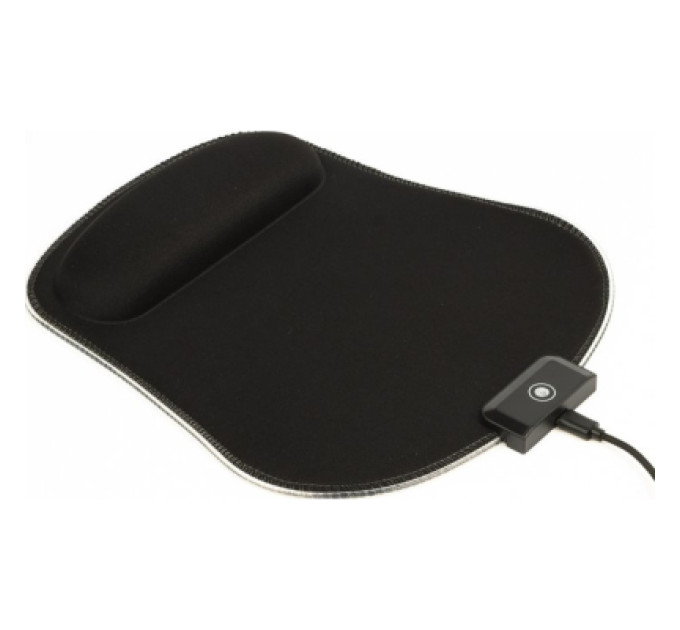 Maxxter Килимок для мишки Maxxter MMP-LEDPAD-BK RGB Black (MMP-LEDPAD-BK)