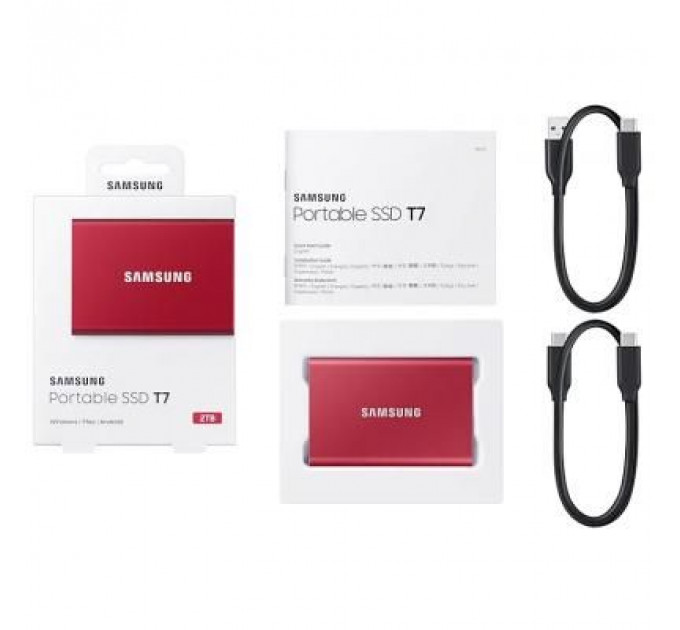 Накопичувач SSD USB 3.2 2TB T7 Samsung (MU-PC2T0R/WW)