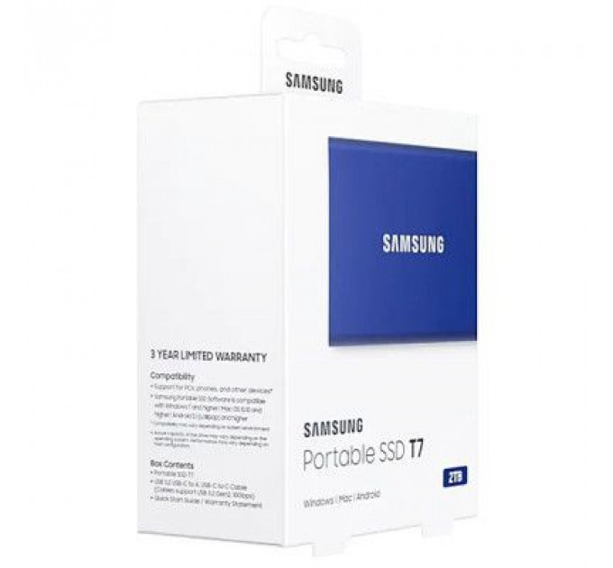 Накопичувач SSD USB 3.2 2TB T7 Samsung (MU-PC2T0H/WW)