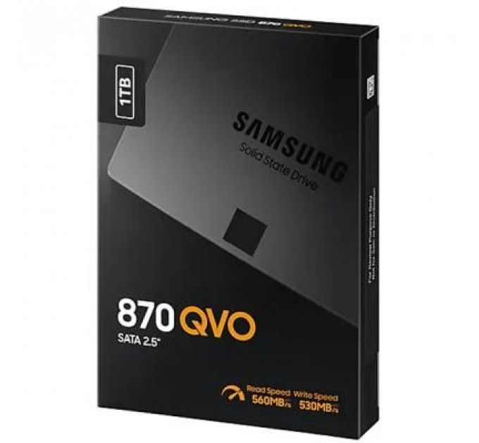 Накопичувач SSD 2.5" 1TB 870 QVO Samsung (MZ-77Q1T0BW)